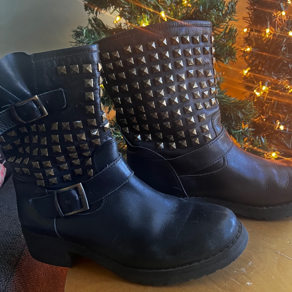 Genuine leather boots EU/size 39